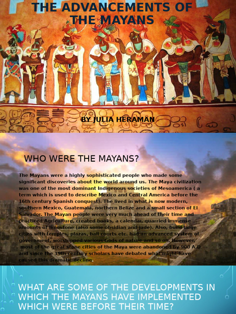 Mayan Innovations and Discoveries | PDF | Maya Civilization | Maya Peoples