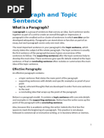 PEE Paragraph Structure Explained | PDF | Cognitive Science