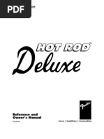 Fender Hot Rod Deluxe Manual