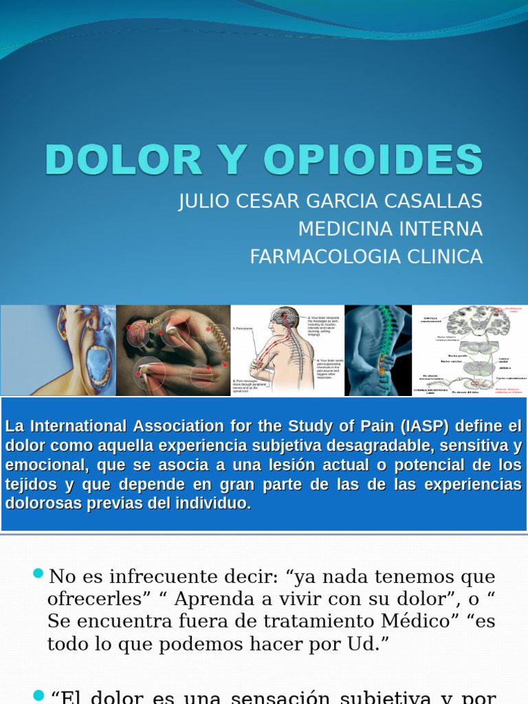 Manejo Efectivo del Dolor en Medicina | PDF | Inflamación | Dolor