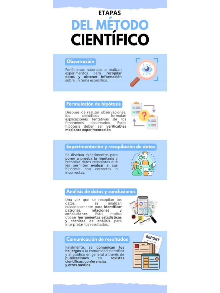 Etapas Del Método Científico | PDF
