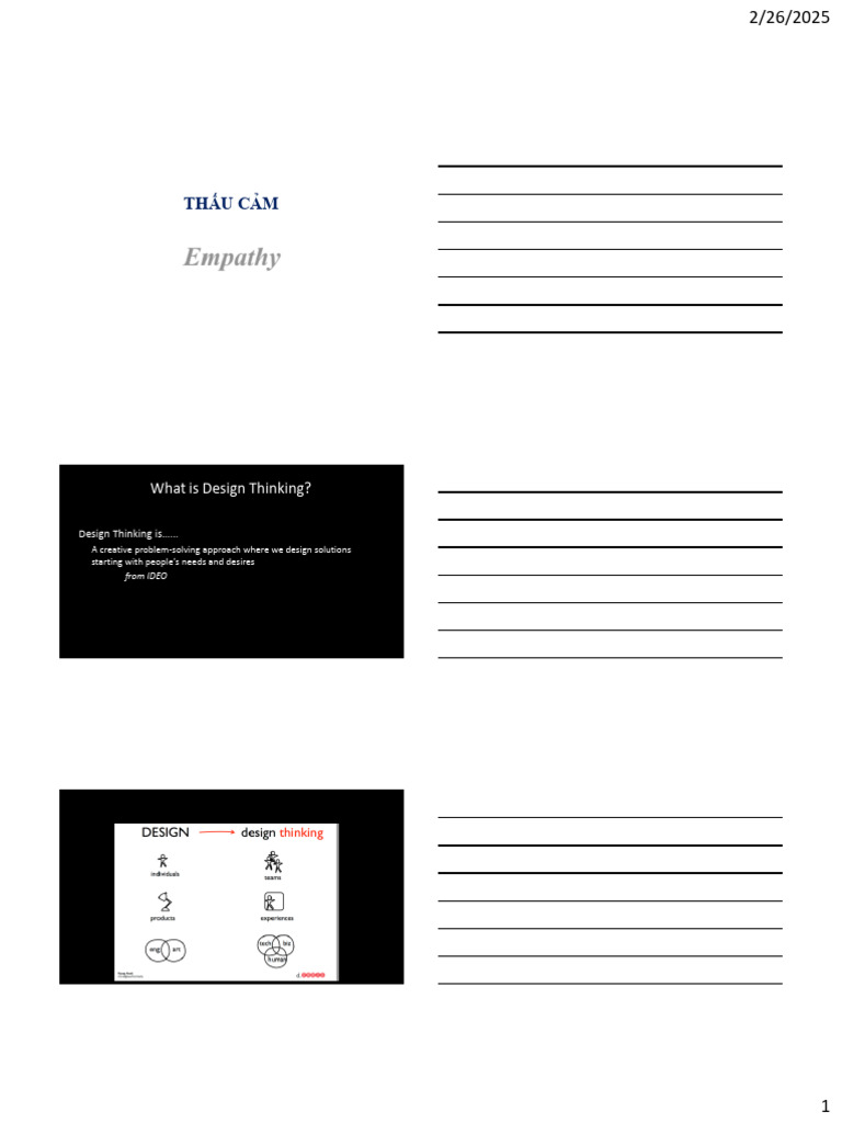 Understanding Design Thinking Process | PDF