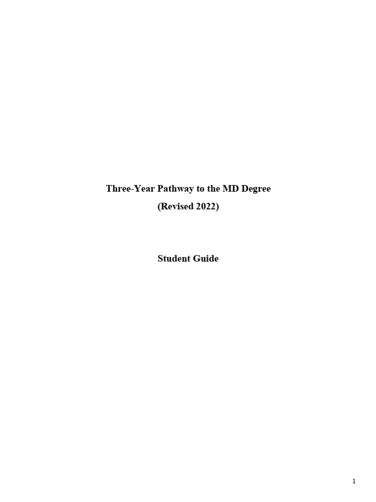 Nyugsom Student Handbook Academic Performance Guidelines Three Year ...