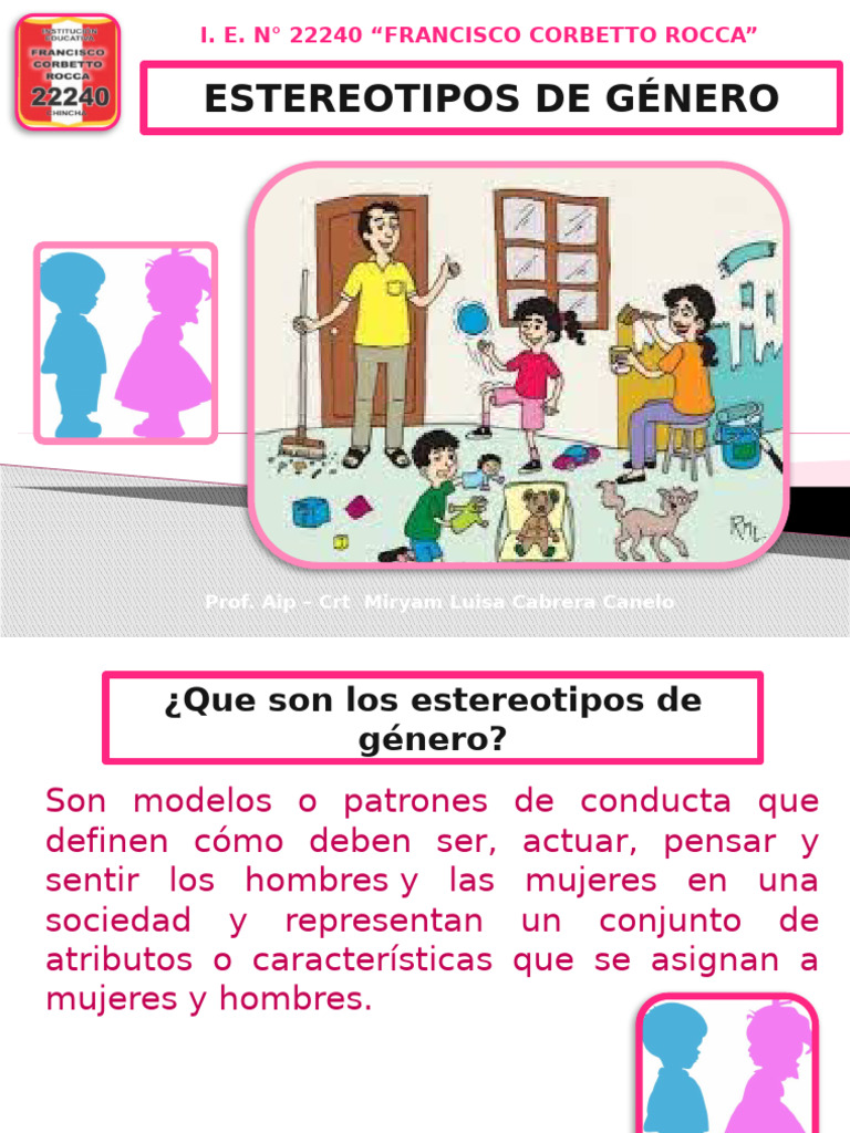 Estereotipos de Género y sus Efectos | PDF | Estereotipos | Rol de género
