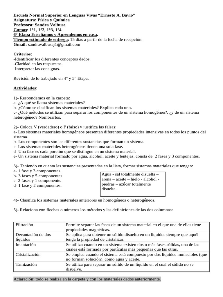 6 etapa f sica y qu mica 1 1 1 2 1 3 1 4 pdf fase materia