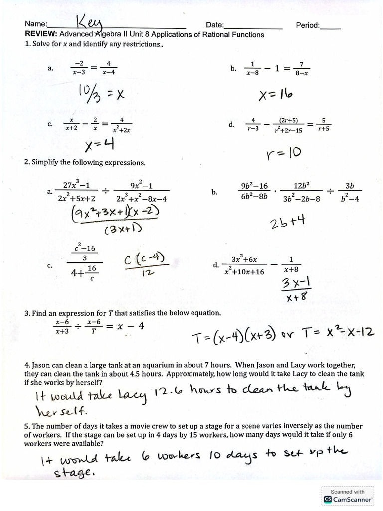 Review Key | PDF