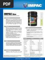 Ficha Técnica Impac 7000 | PDF | Materiales | Materiales de construcción