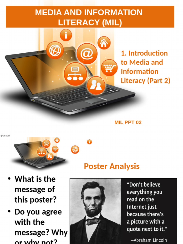 Understanding Media and Information Literacy | PDF | Information ...