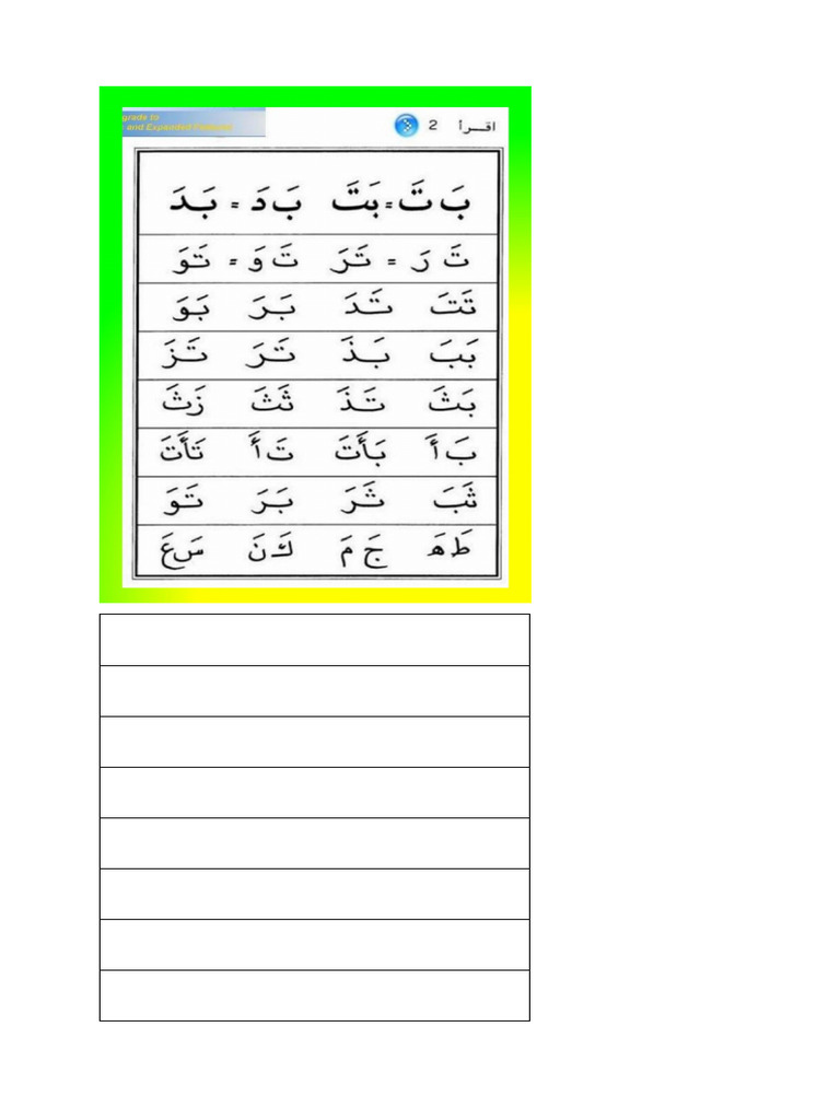 Iqra 2 | PDF