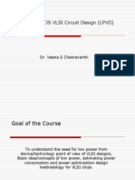 Low Power CMOS VLSI Circuit Design (LPVD) : Dr. Veena S Chakravarthi