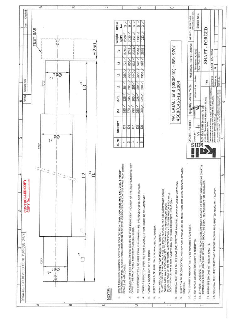 H24010 D Shaft | PDF