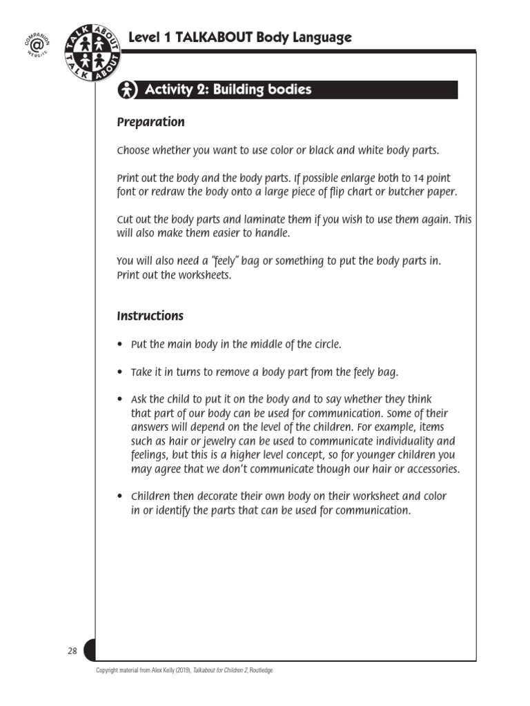 Level 1 - Activity 1 | PDF