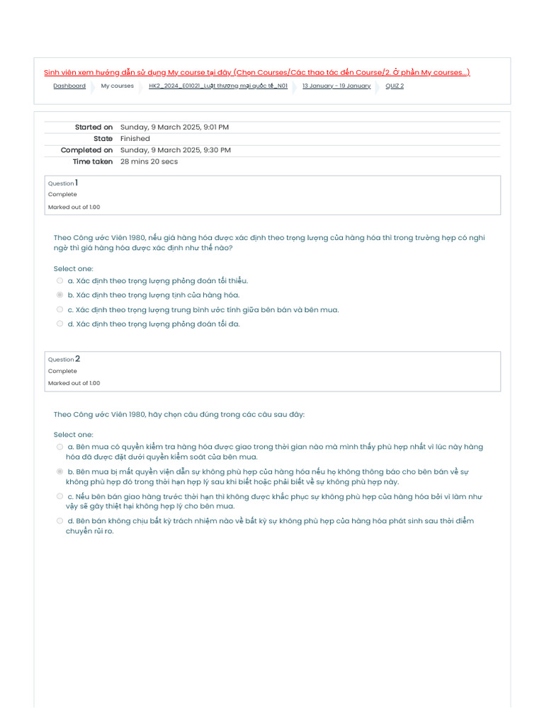 QUIZ 2 - Attempt Review | PDF