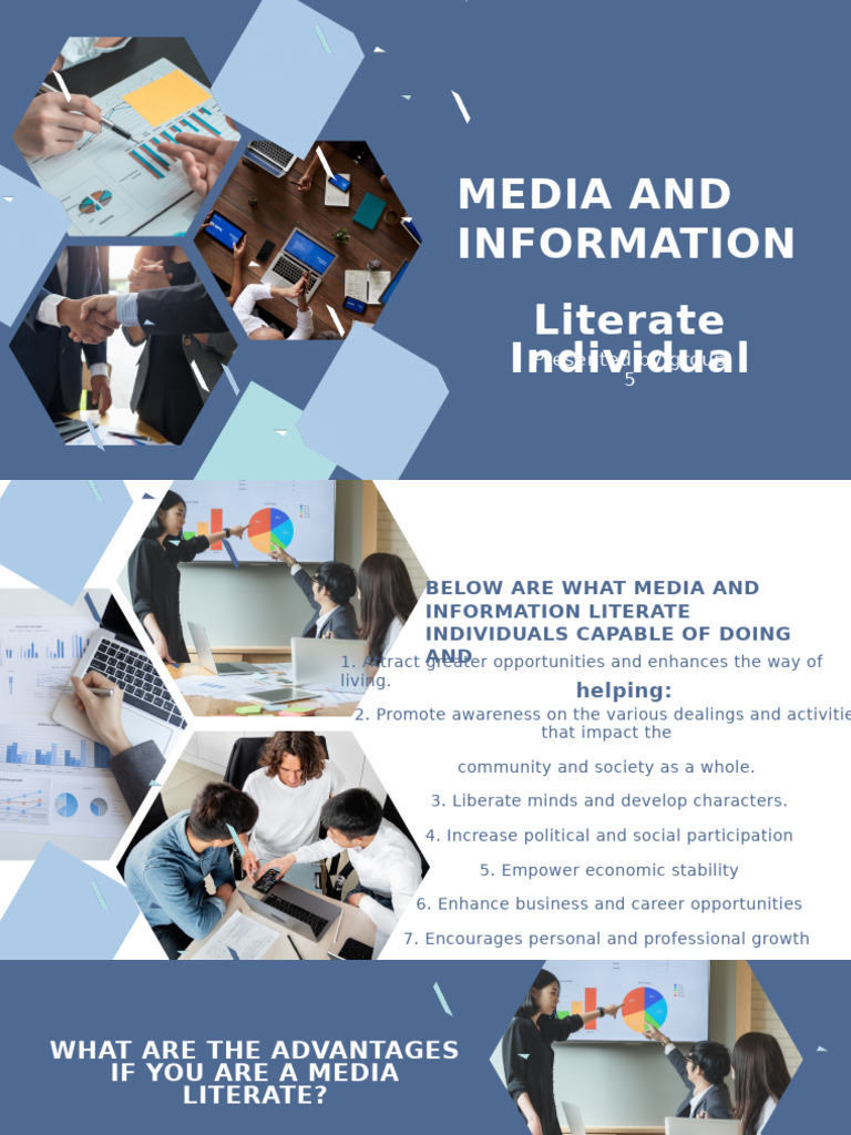 Media and Information Literate Individual | PDF | News | Human ...