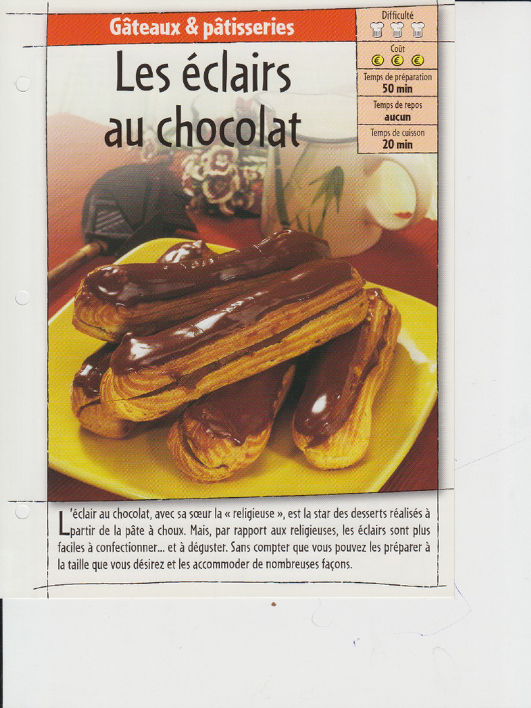 Eclair Chocolat | PDF