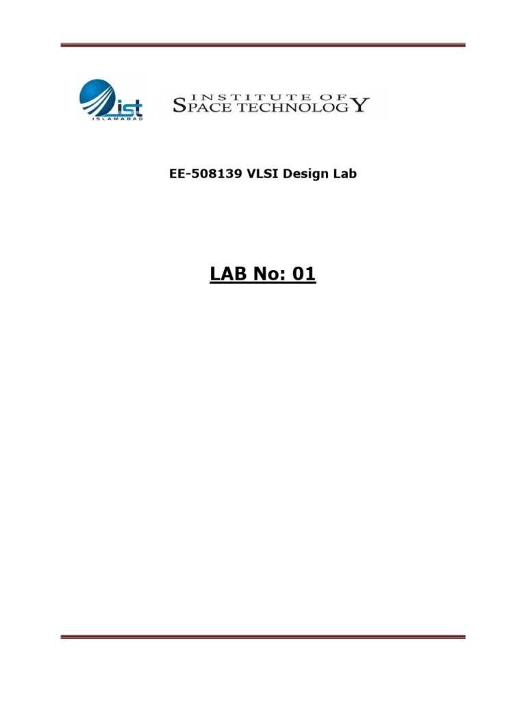 VLSI Lab Manual | PDF | Mosfet | Field Effect Transistor