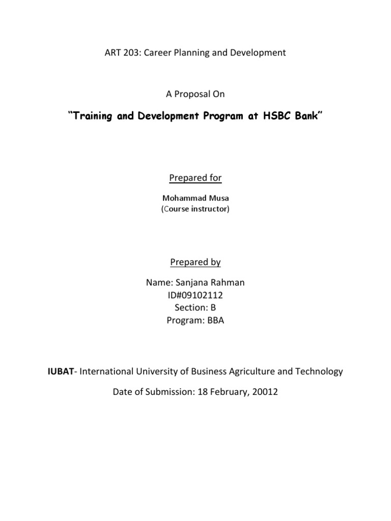 Hsbc Training Program _ HSBC University – BVBZ