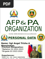 AFP Organizational Structure Overview | PDF | International Security ...