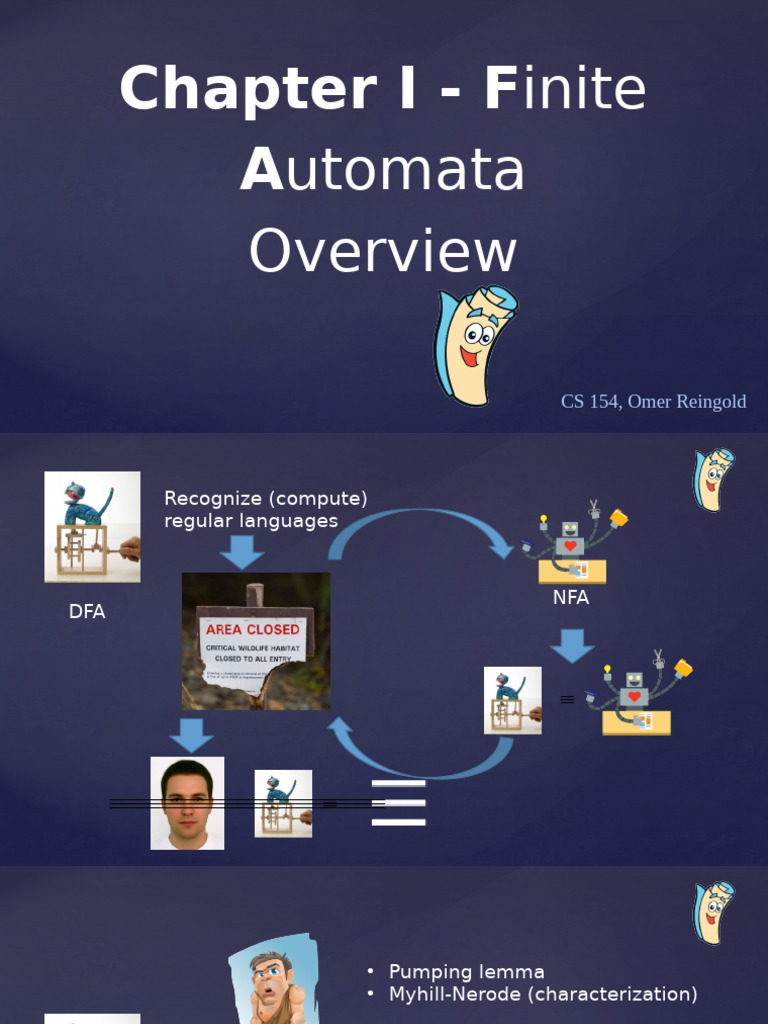 Finite Automata: DFA and NFA Overview | PDF