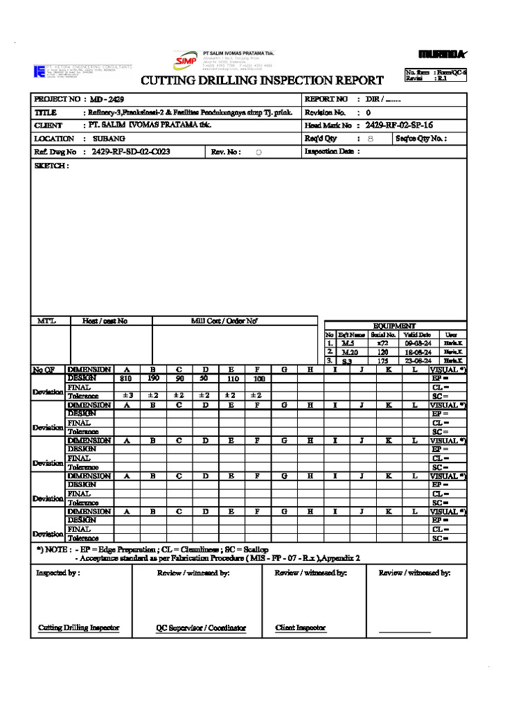 Form Bimoli 3 | PDF