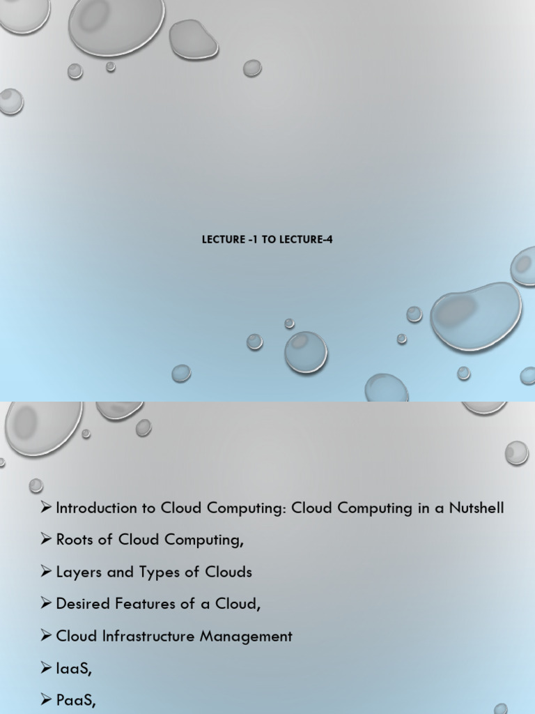 Cloud Computing: Concepts and Foundations | PDF | Cloud Computing ...
