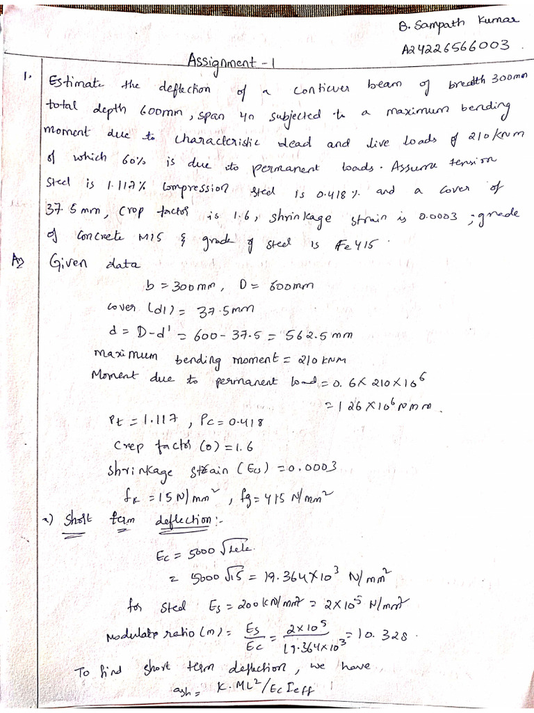 A24226566003 ARCD Assignment 1 | PDF