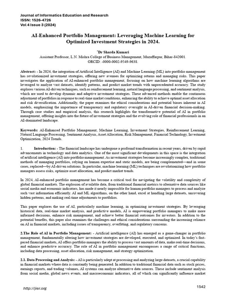 Title+3+AI Enhanced+Portfolio+Management+Leveraging+Machine+Learning ...