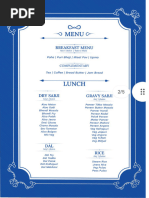 Map Paln TDH Menu | PDF