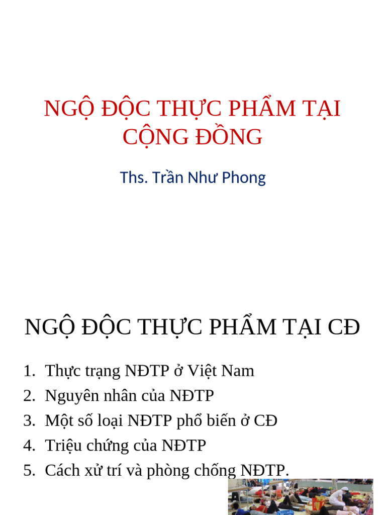 Ngo Doc Thuc Pham Tai Cong Dong | PDF