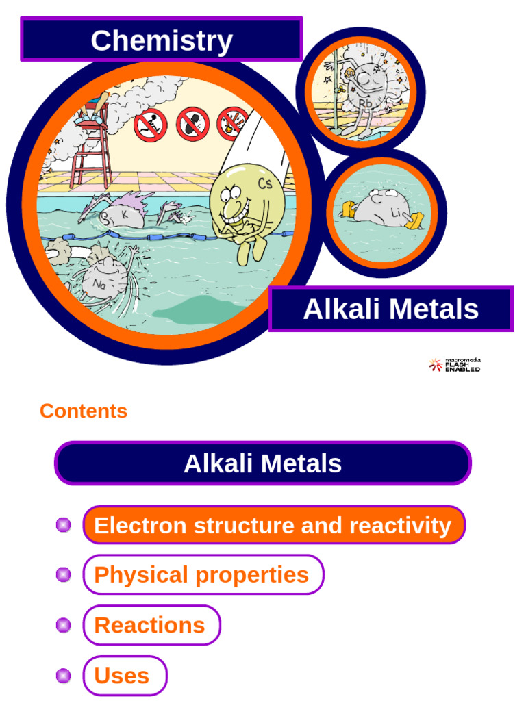 Properties and Uses of Alkali Metals | PDF | Sodium | Lithium