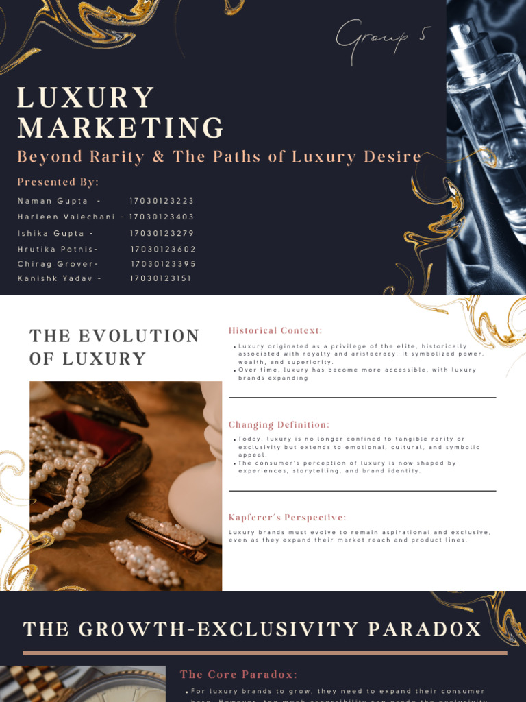 Group 5 Beyond Rarity Reading | PDF | Luxury Goods | Brand
