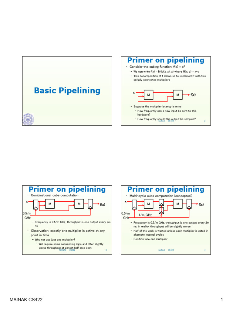 Pipelining Techniques in Computation | PDF | Queue (Abstract Data Type ...