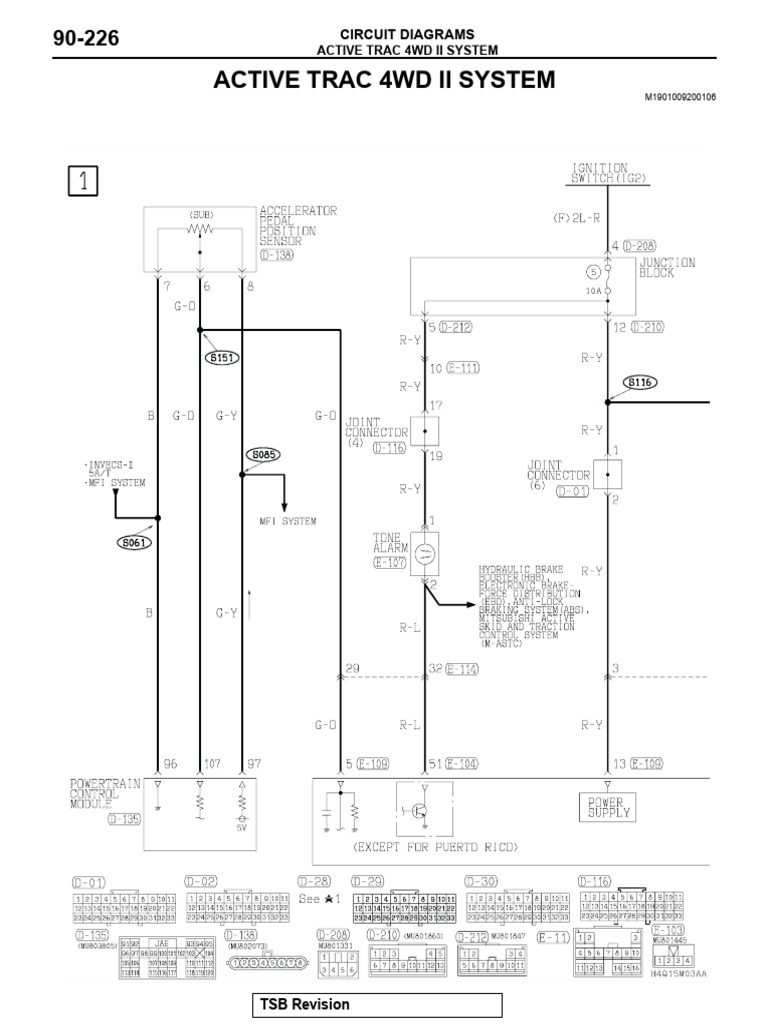 Active Trac 4WD II System Diagrams | PDF