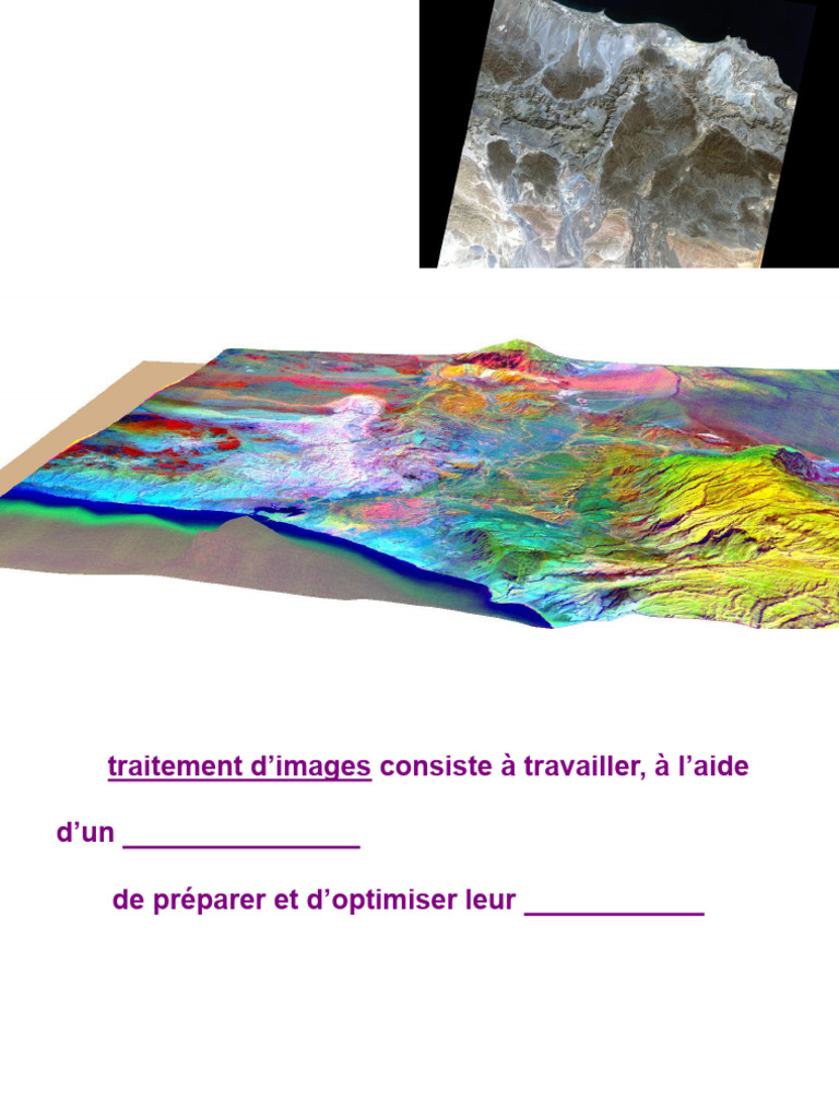 Traitement numérique des images en télédétection | PDF | Infrarouge ...