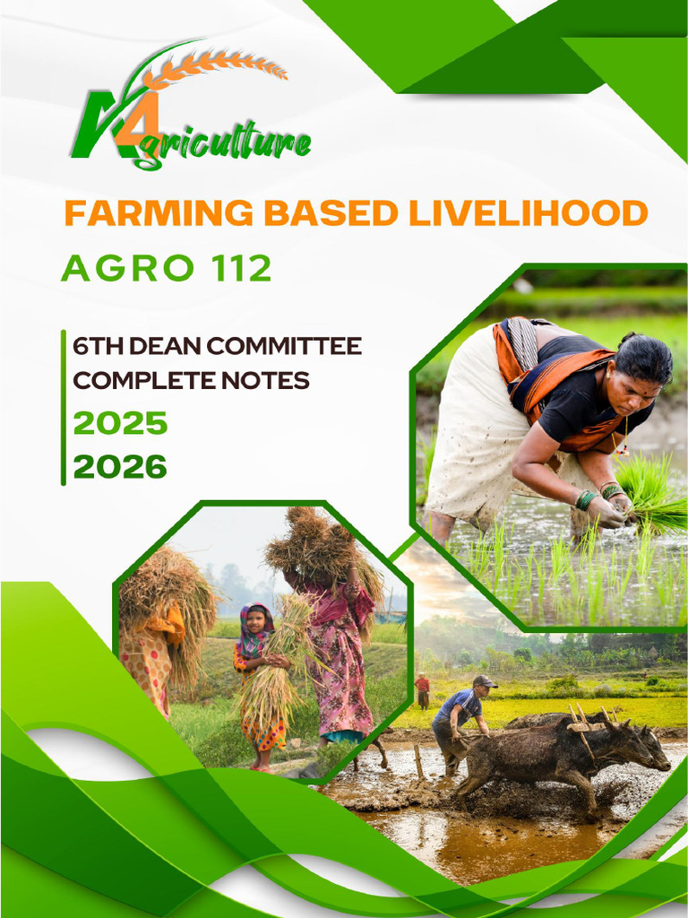 Farming Based Livelihoods by A4Agriculture | PDF | Agriculture | Crops