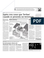 Japón Crea Casas Que Levitan Cuando Se Presenta Un Terremoto