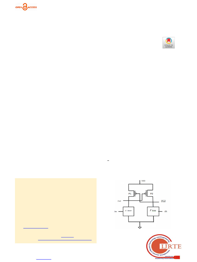 Design of Low Power Multiplexer and De-Multiplexer | PDF | Logic Gate ...