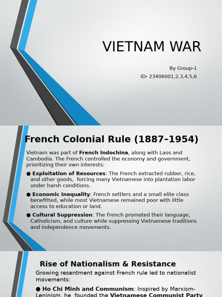 Overview of the Vietnam War | PDF | Vietnam War | French Indochina