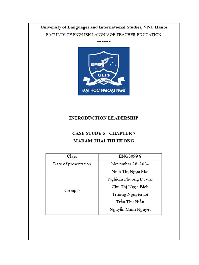 Case Study 5 - Group 5 - Chapter 7 | PDF | Sustainability | Dairy