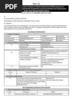 WBHS Annexure-I OPD Reimbursement Form | PDF | Neurology | Human ...