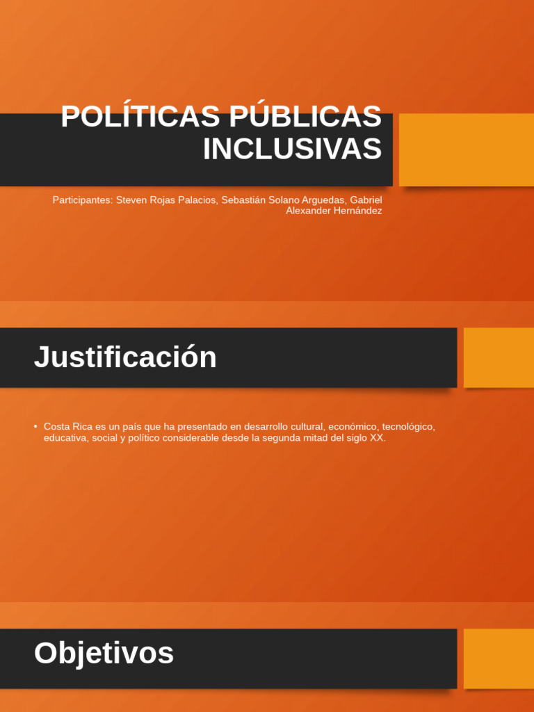 Políticas Públicas Inclusivas | PDF