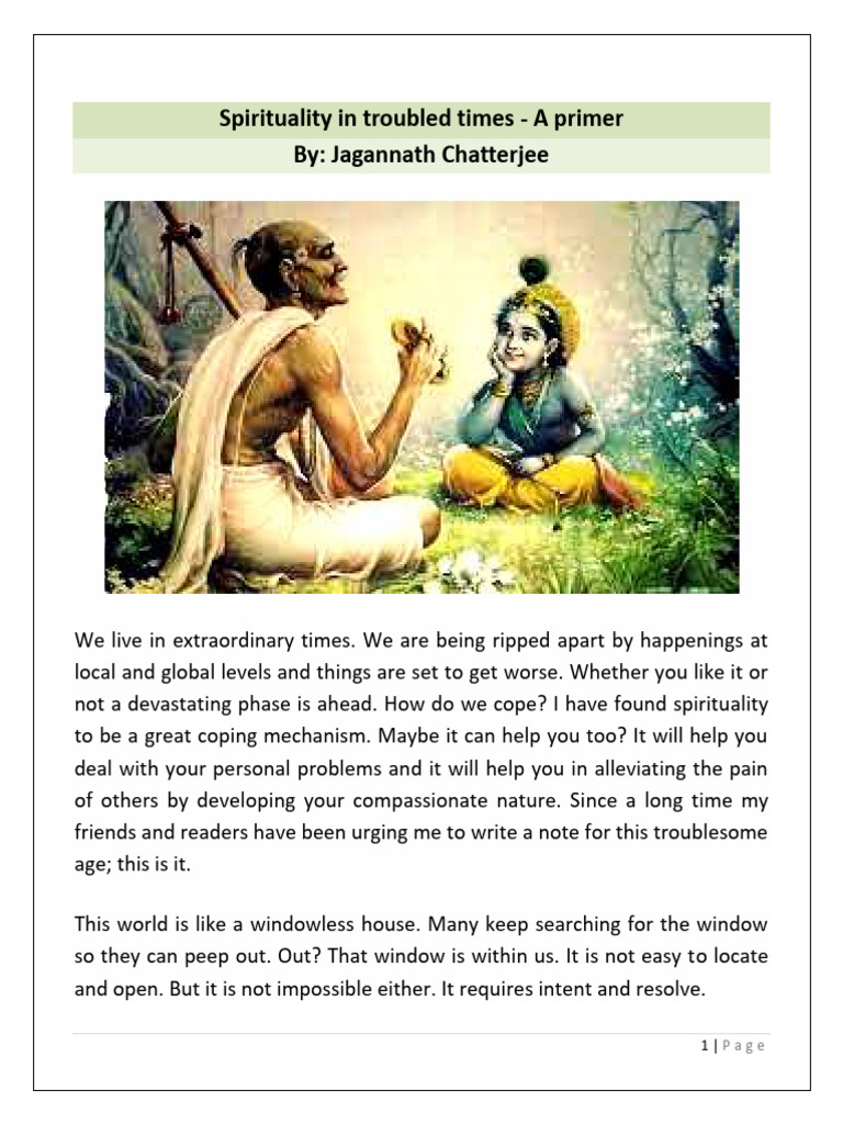 Spirituality as a Coping Mechanism | PDF | Moksha | Ātman (Hinduism)