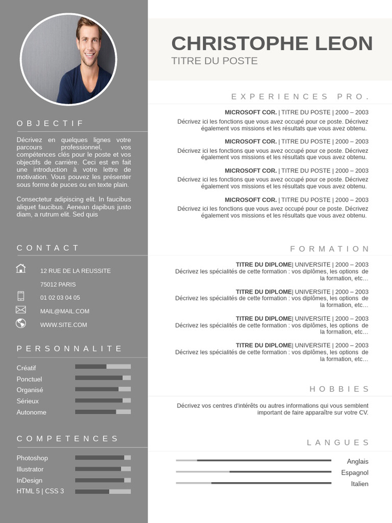 CV Pro | PDF | Internet | Internet et Web