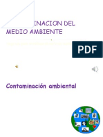 Contaminacion Del Medio Ambiente Diapositivas