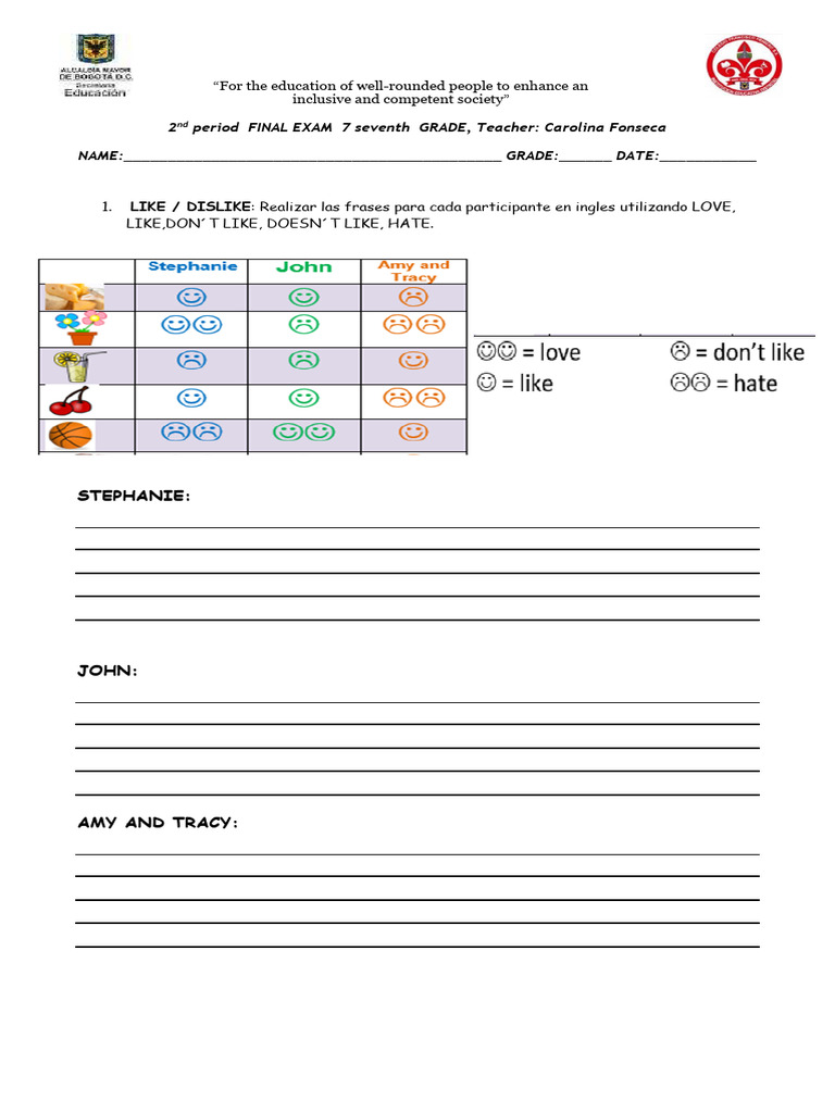7th Grade English Final Exam Guide | PDF | Linguistic Morphology ...