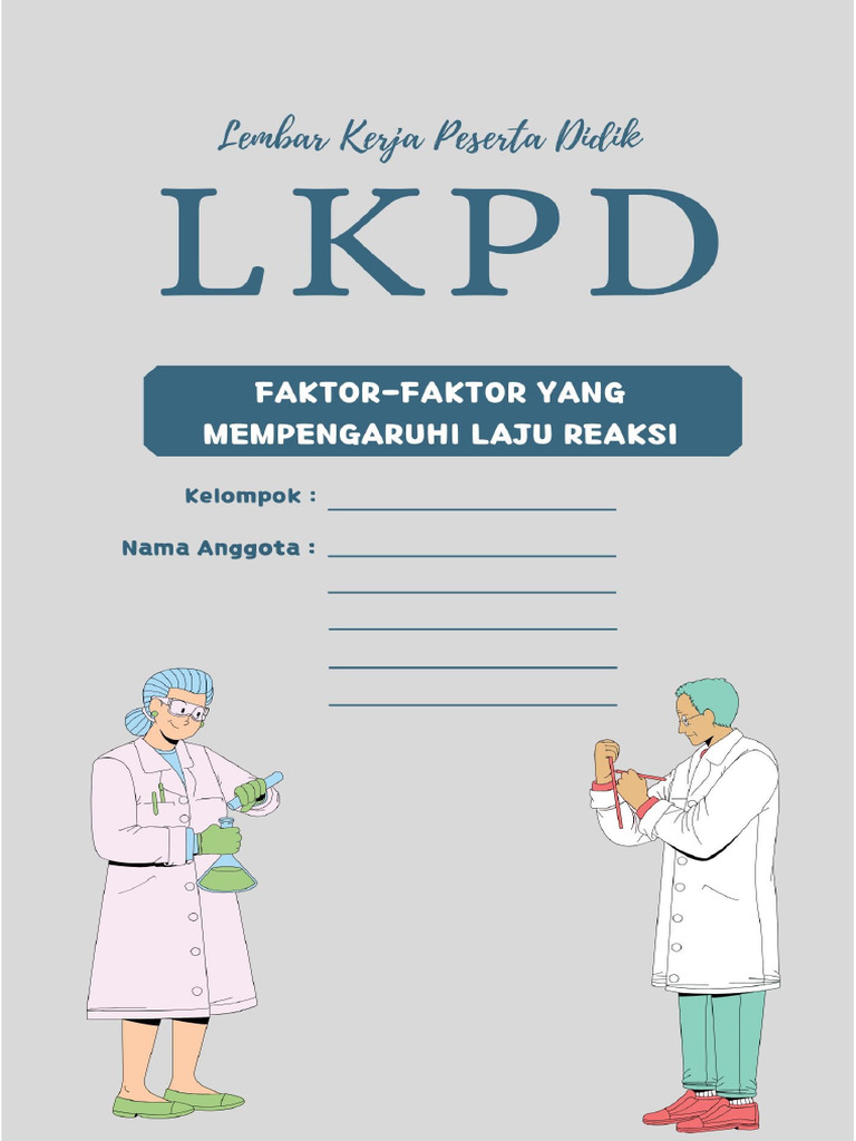 LKPD Faktor Laju Reaksi | PDF