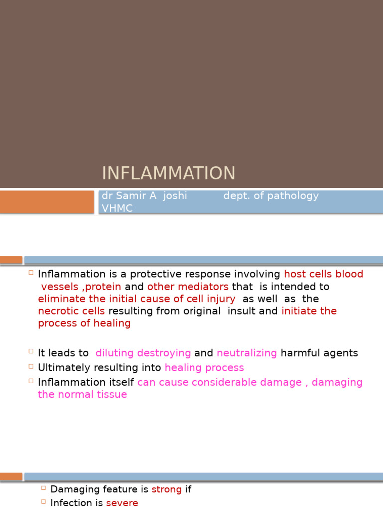 Understanding Inflammation Mechanisms | PDF | Inflammation | Macrophage