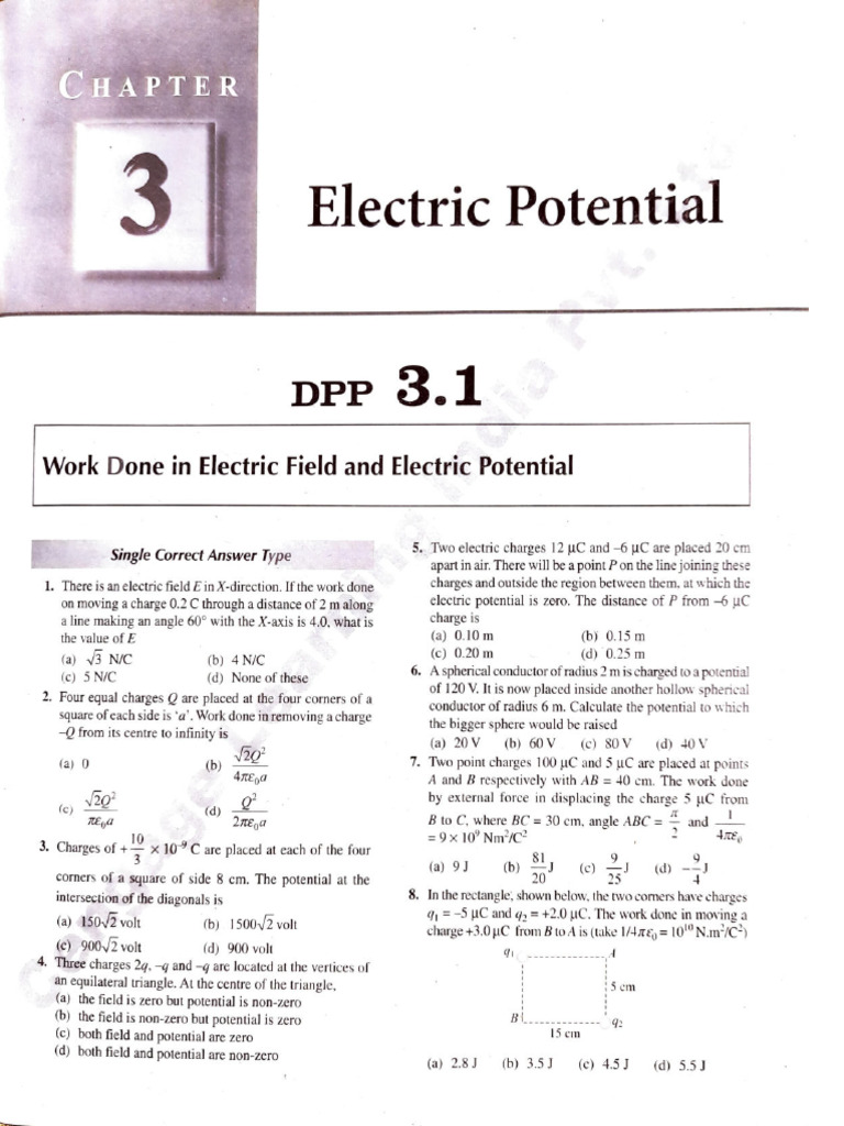 Cengage Electrostatics 2 | PDF