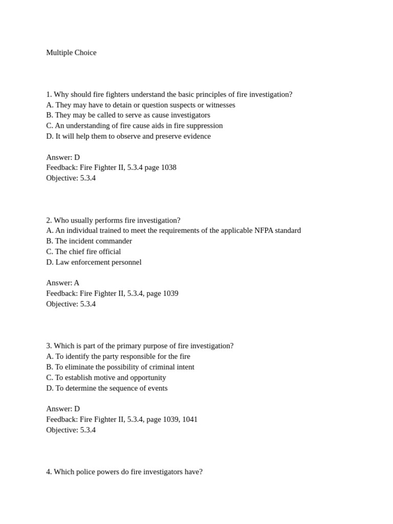 Fire Investigation Principles for Firefighters | PDF | Firefighter | Fires
