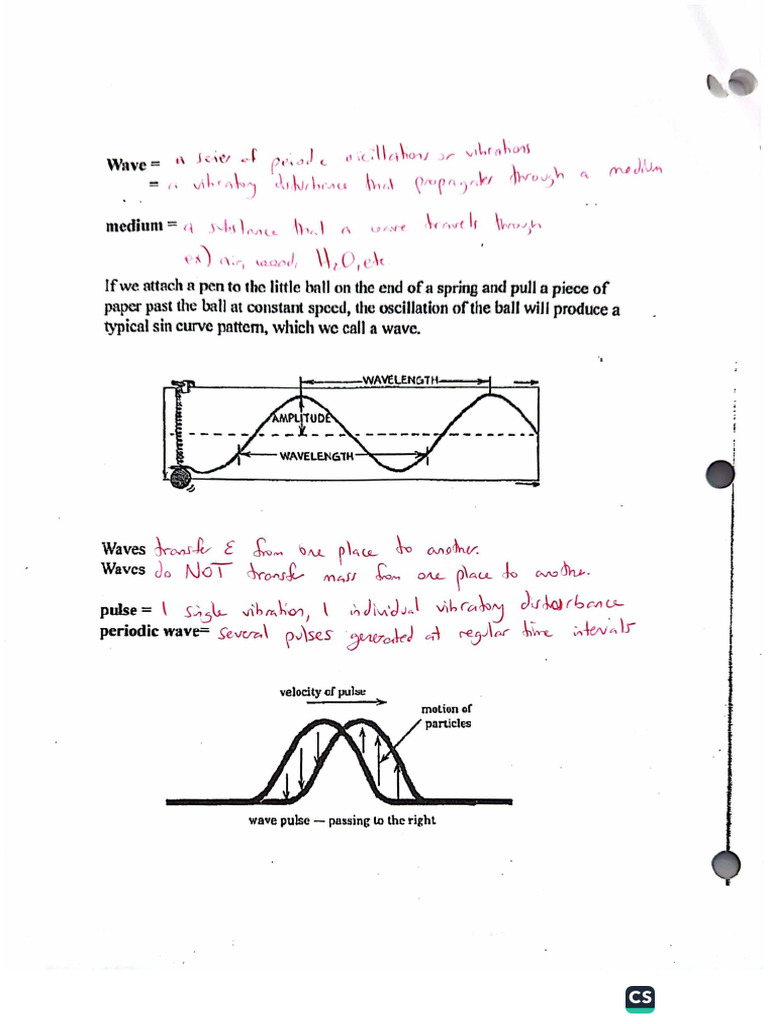 Wave Notes Pgs 1-38 | PDF